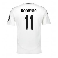 Dres Real Madrid Rodrygo Goes #11 Domáci 2024-25 Krátky Rukáv